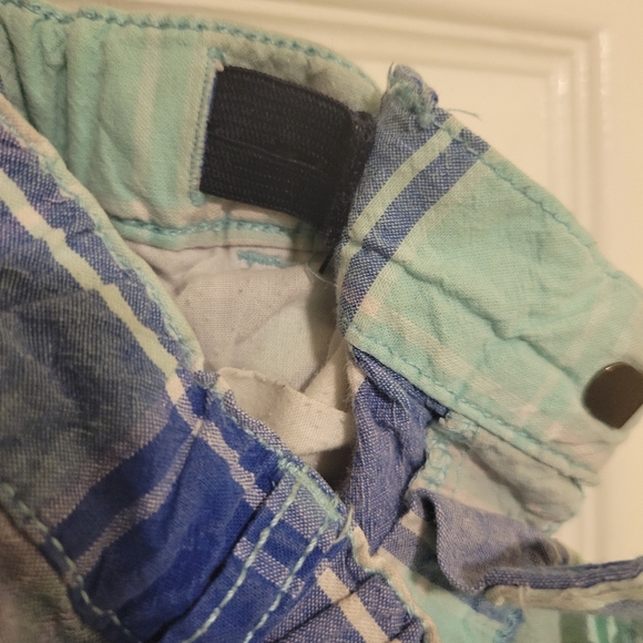 Blue Plaid Toddler Boys Shorts (2 Pair) Size 3T by The Children's Place - Picture 11 of 12
